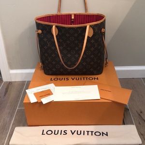 Authentic Louis Vuitton NEVERFULL MM
